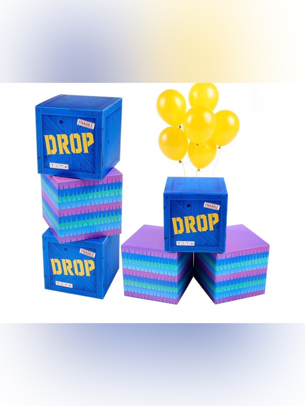 Drop Crate Party Decorations Set